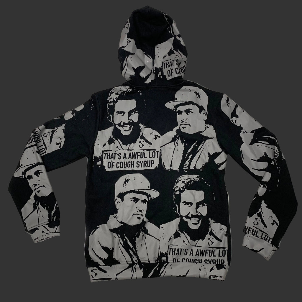 Cough Syrup x Asaali Narcos Zip Up Grey