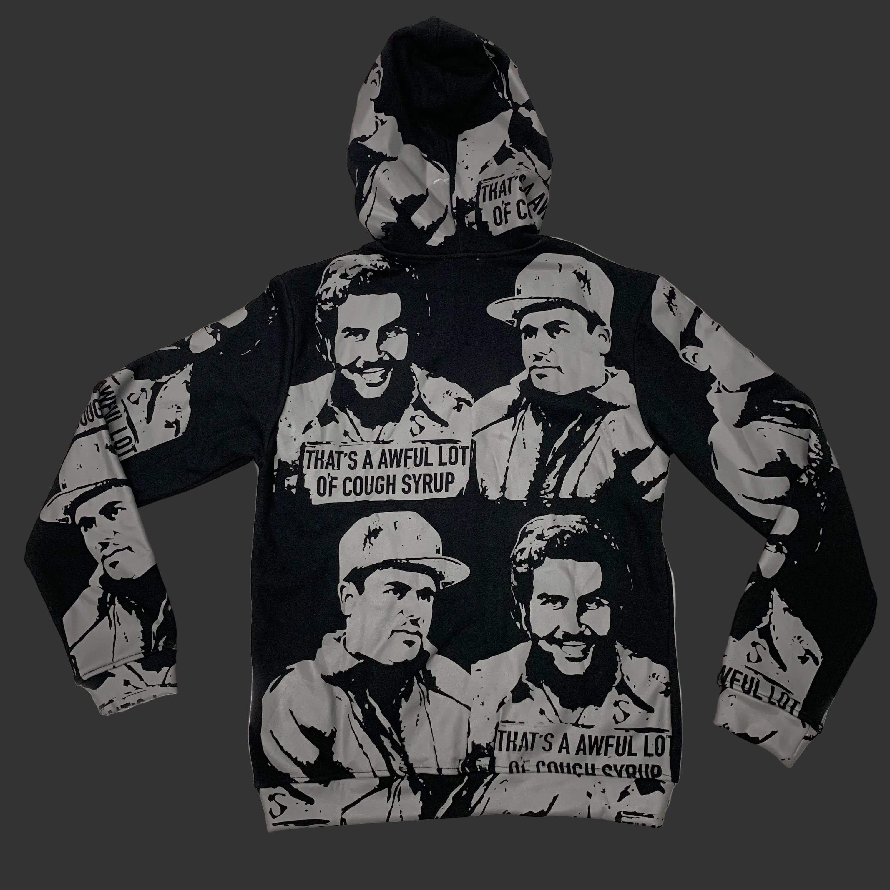 Cough Syrup x Asaali Narcos Zip Up Grey