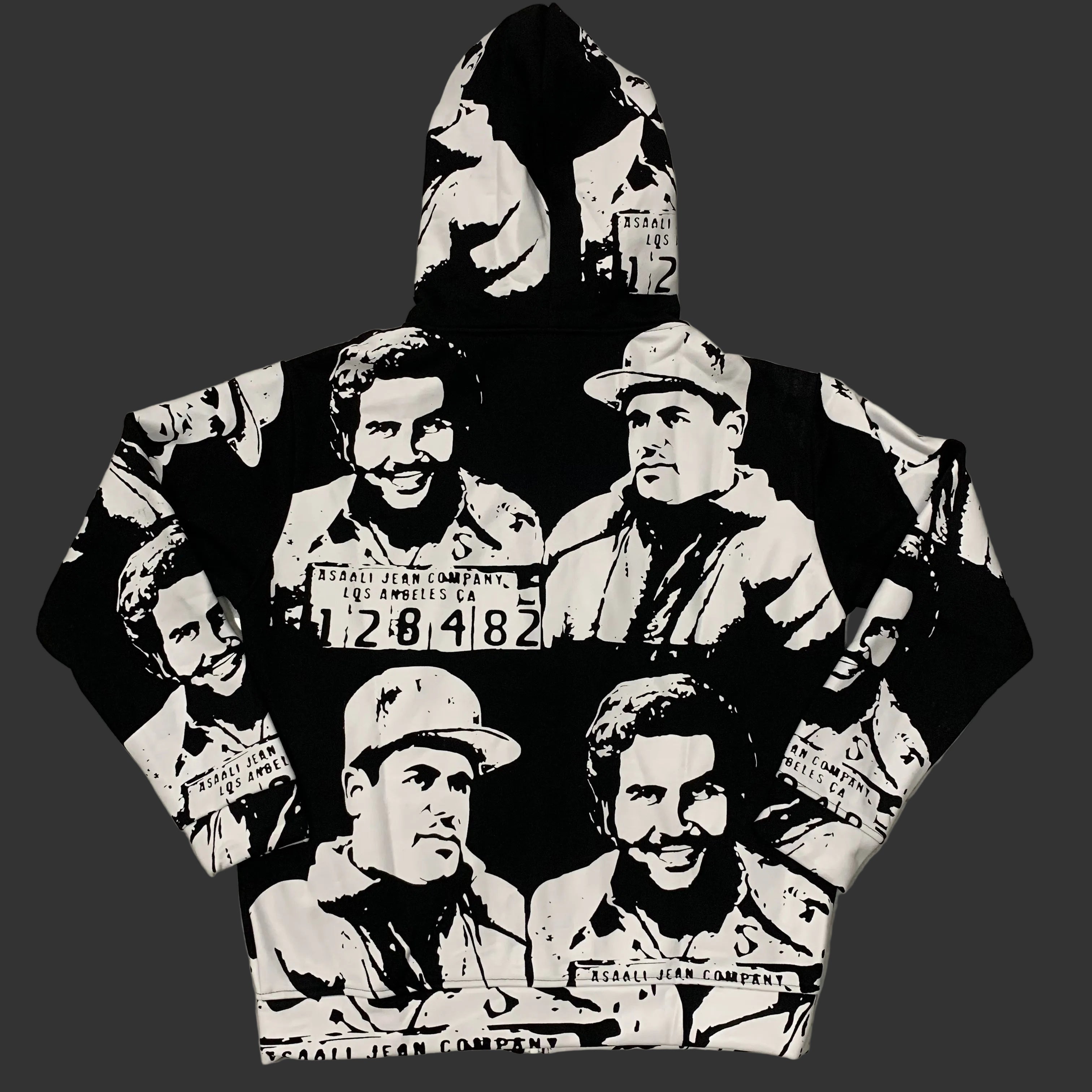 Cough Syrup x Asaali Narcos Zip Up White