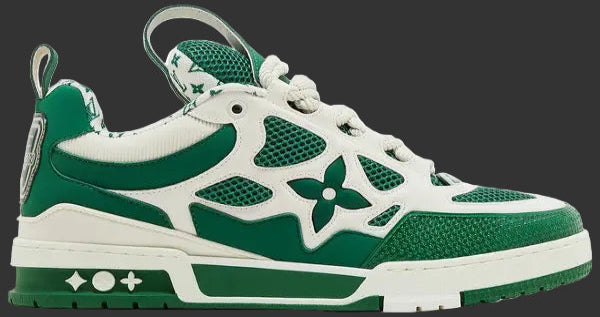 LV Skate Sneaker Monochromatic Emerald Green