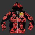 Cough Syrup x Asaali Narcos Zip Up Red