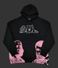 SDL Hoodie Black/Pink