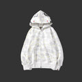 City Camo Shark Full Zip Hoodie White