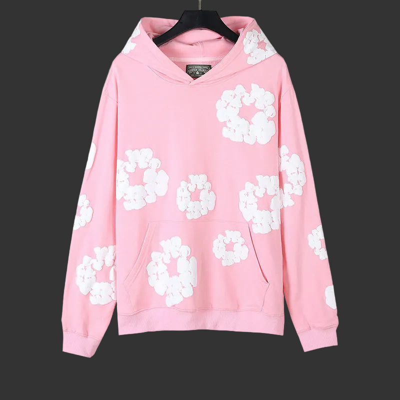 Denim Tears Cotton Wreath Pullover Pink