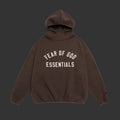 Fear of God Essentials Relaxed Pullover Hoodie 'Wood'