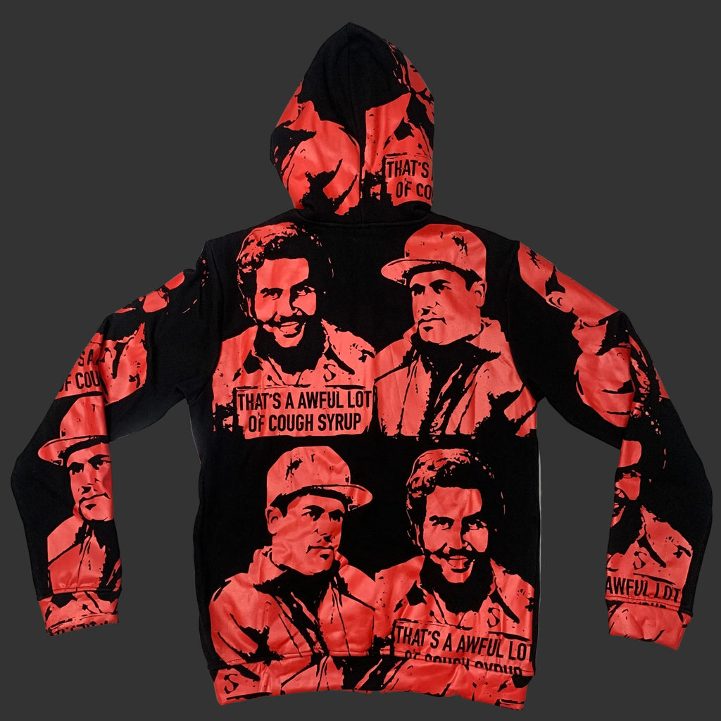 Cough Syrup x Asaali Narcos Zip Up Red