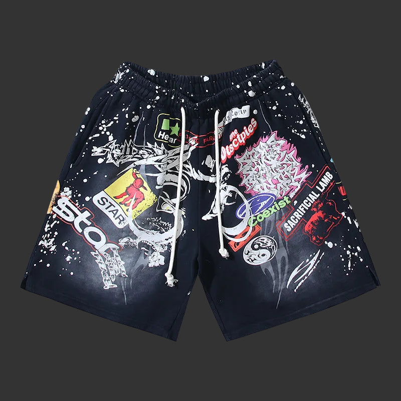 Hellstar All-Over Print Shorts