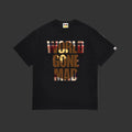 BAPE WORLD GONE MAD TEE (black)
