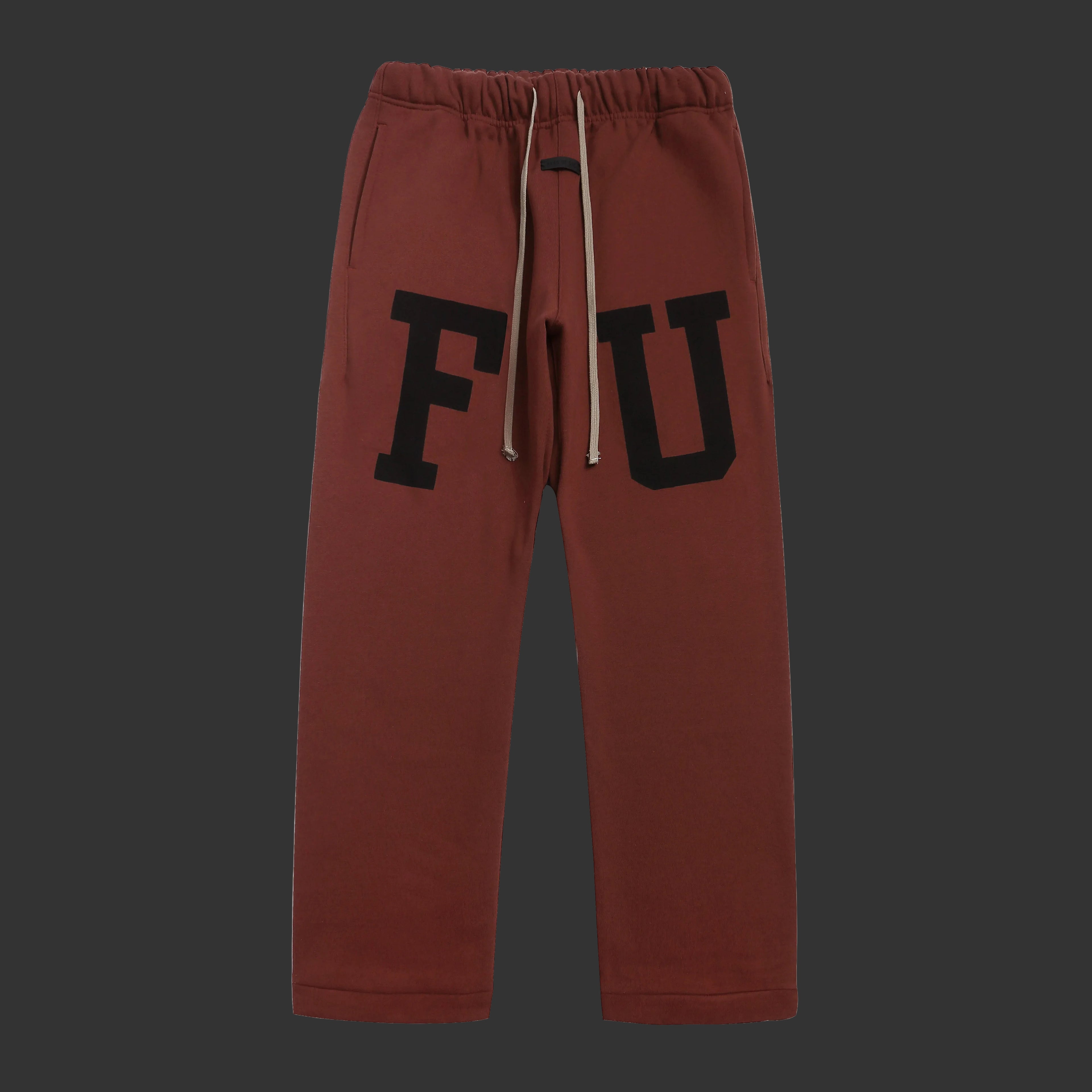 Fear of God Essentials "FU" Classic Sweatpant Brown