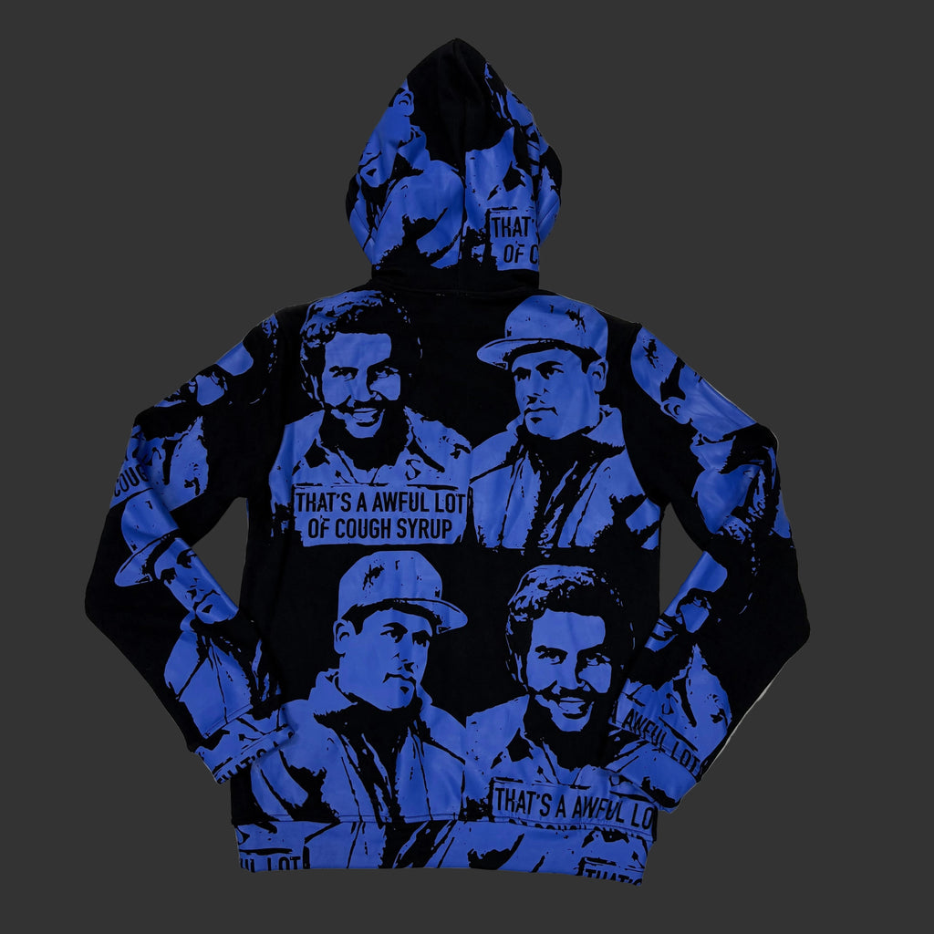 Cough Syrup x Asaali Narcos Zip Up Blue