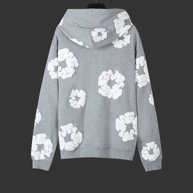 Denim Tears Cotton Wreath Pullover Grey