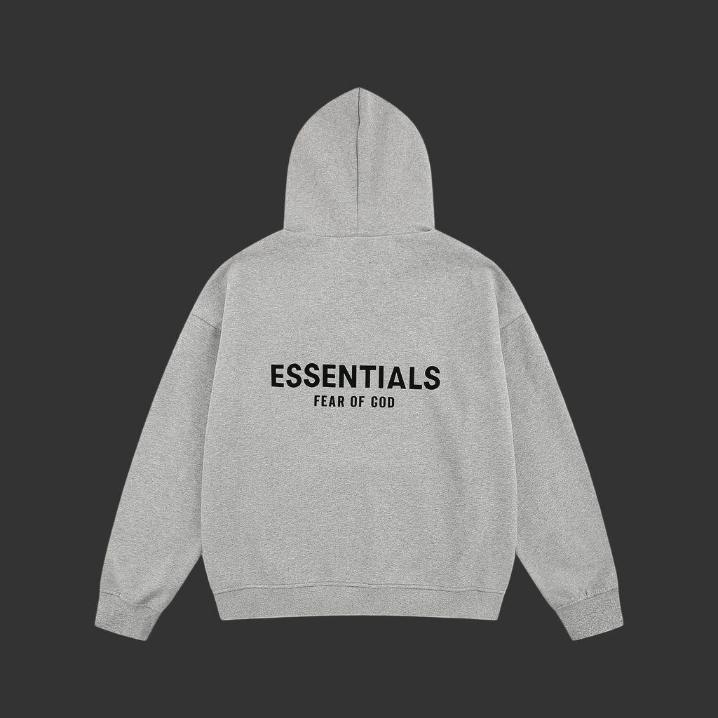 Fear of God Essentials Pullover Hoodie 'Light Heather Oatmeal'