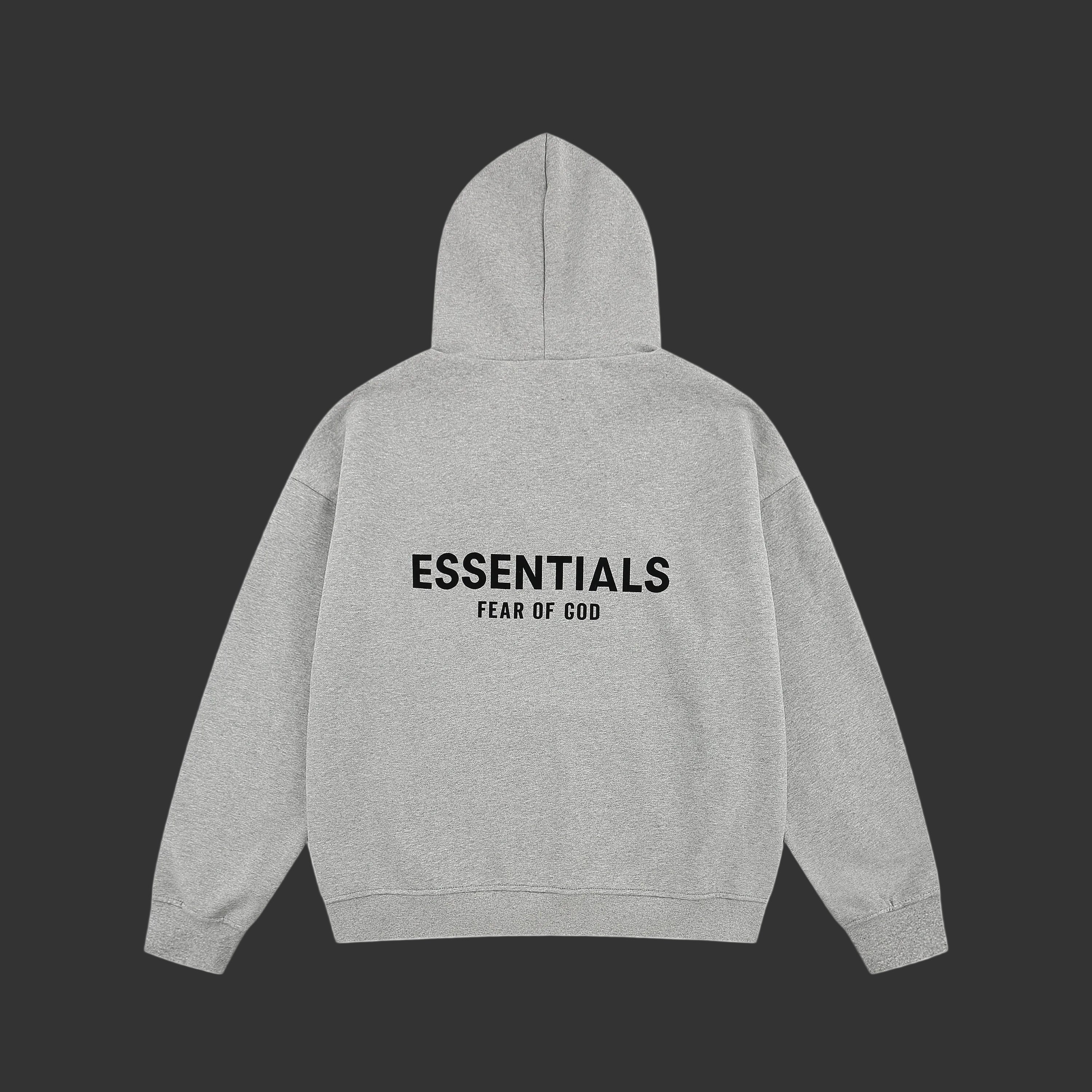 Fear of God Essentials Pullover Hoodie 'Light Heather Oatmeal'