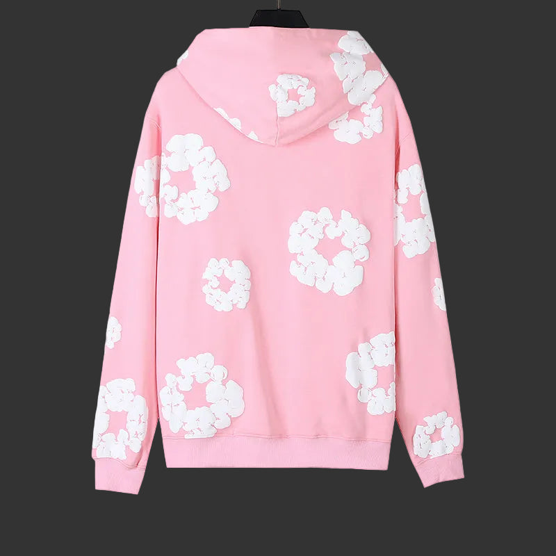 Denim Tears Cotton Wreath Pullover Pink