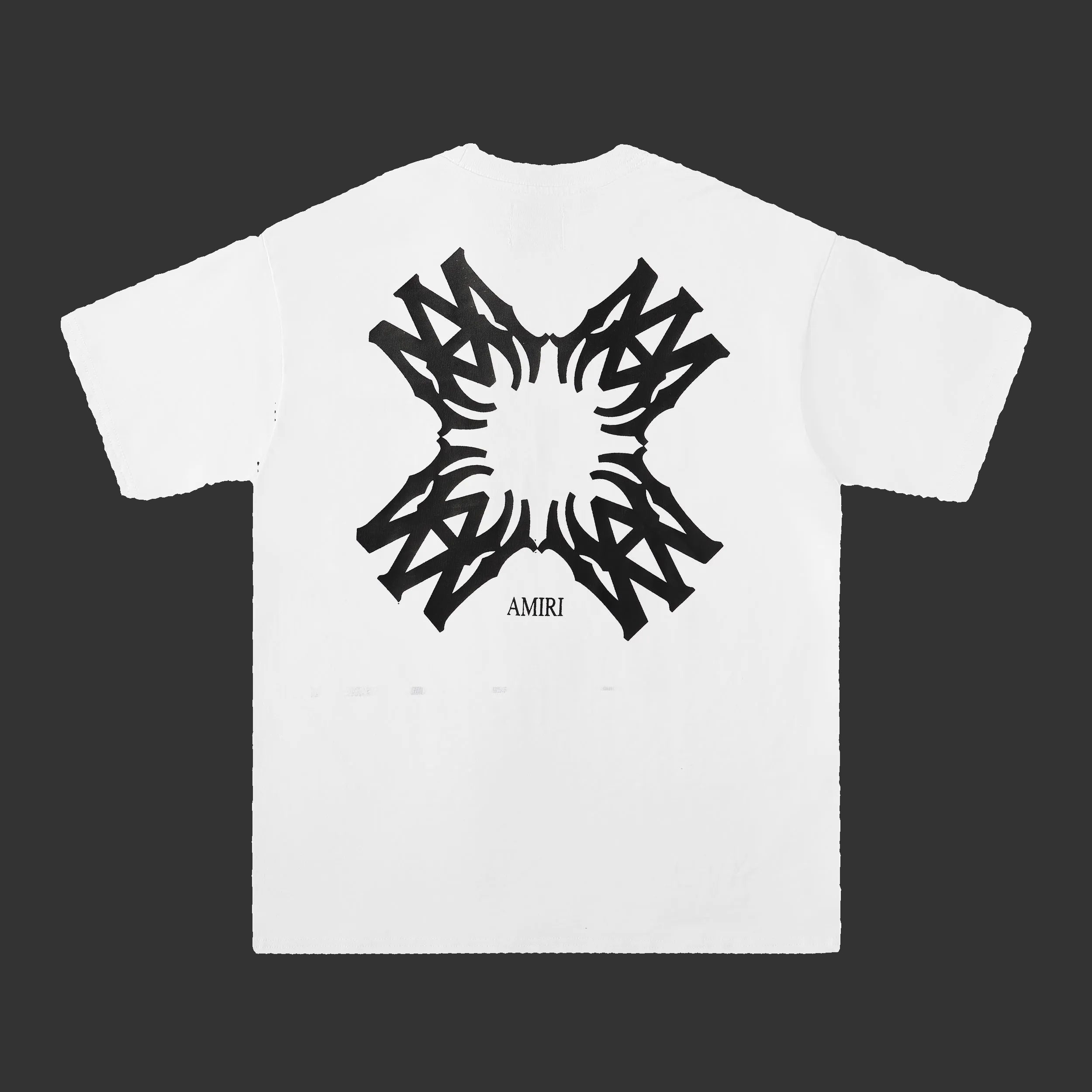 Amiri Monochrome Graffiti Star Tee