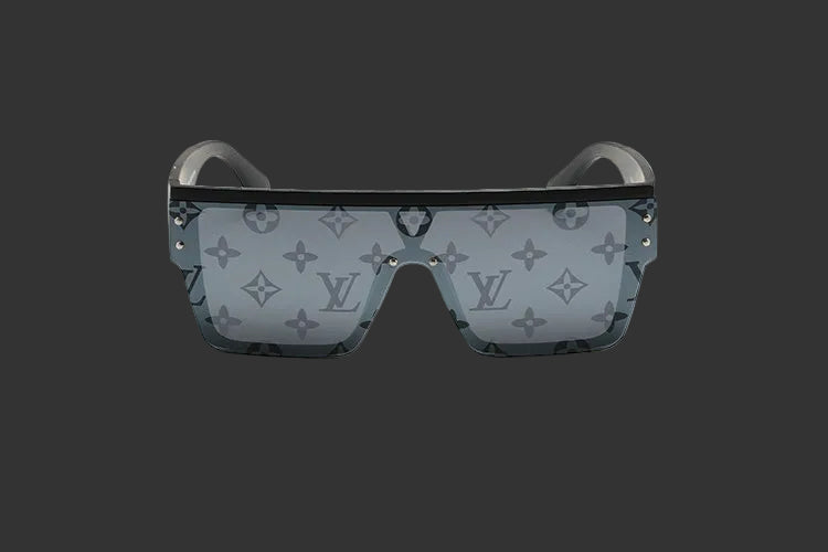 Louis Vuitton Cyclone Sunglasses Black Monogram Eclipse
