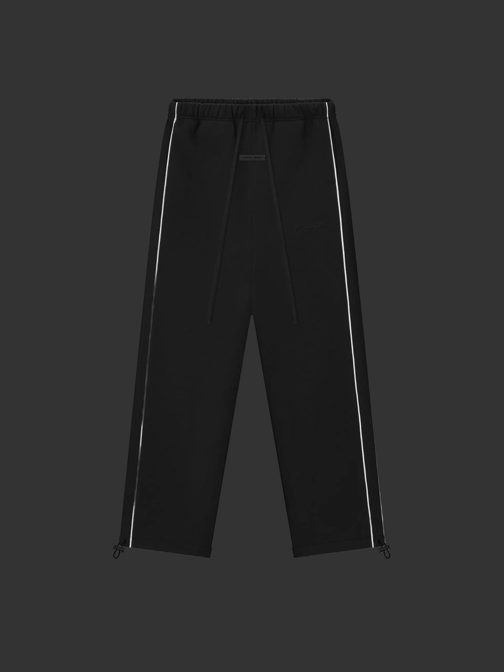 Fear of God Essentials Side Stripe Sweatpants Black