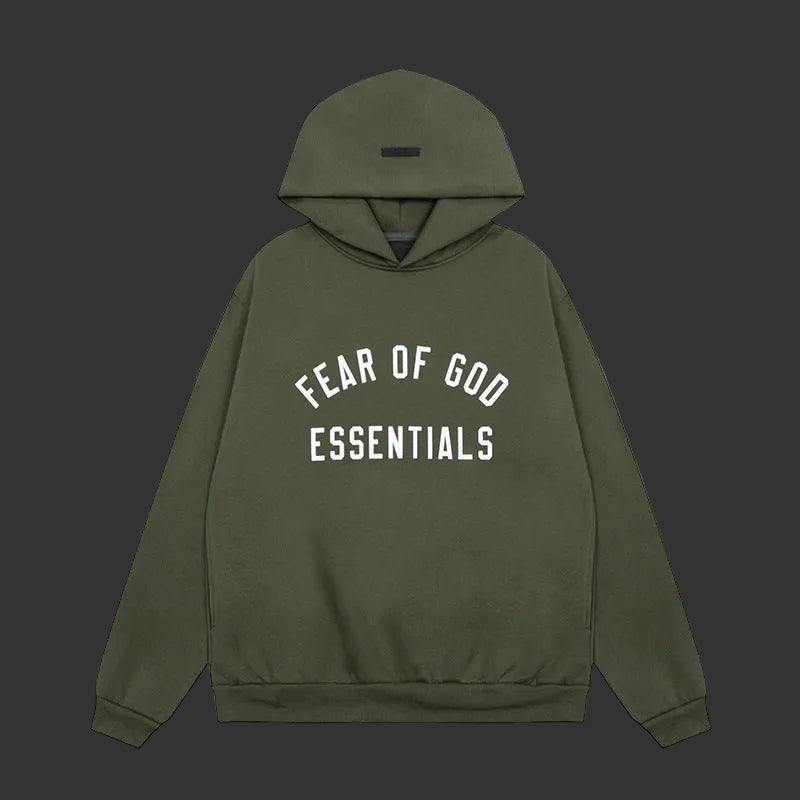 Fear of God Essentials Arch Logo Hoodie 'Sea Foam