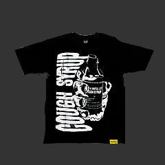 Cough Syrup Bottle Tee Black