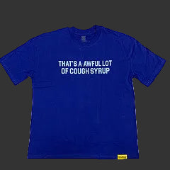 Classic Cough Syrup Tee Blue