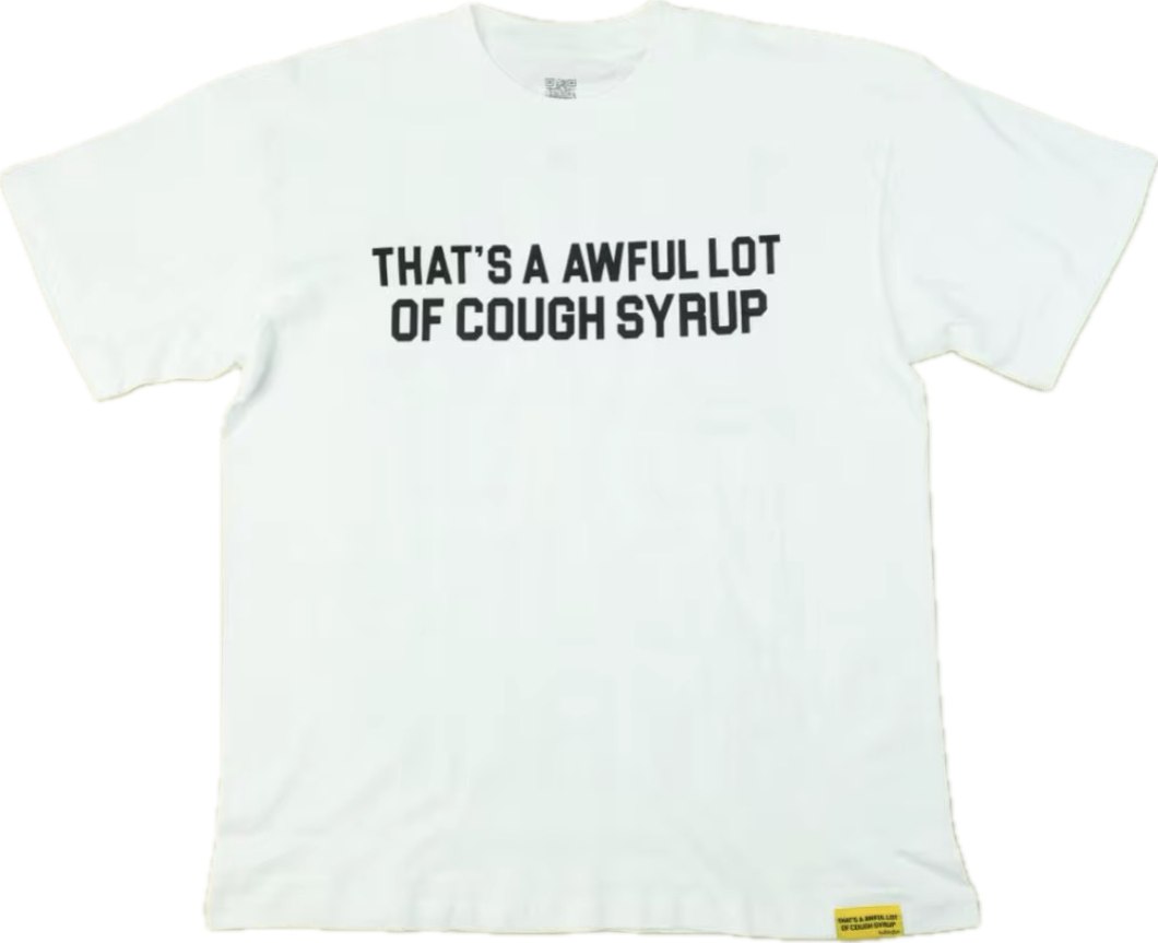 Classic Cough Syrup Tee White