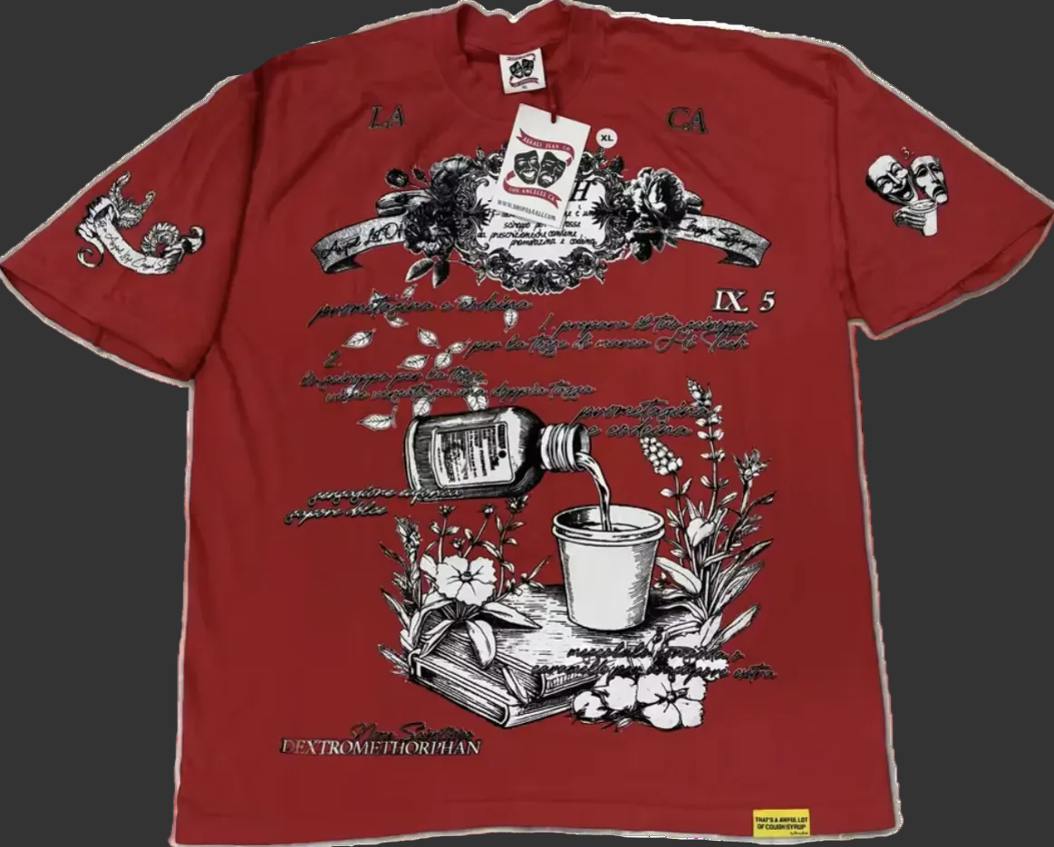 High Tech RED Tee By ASAALI
