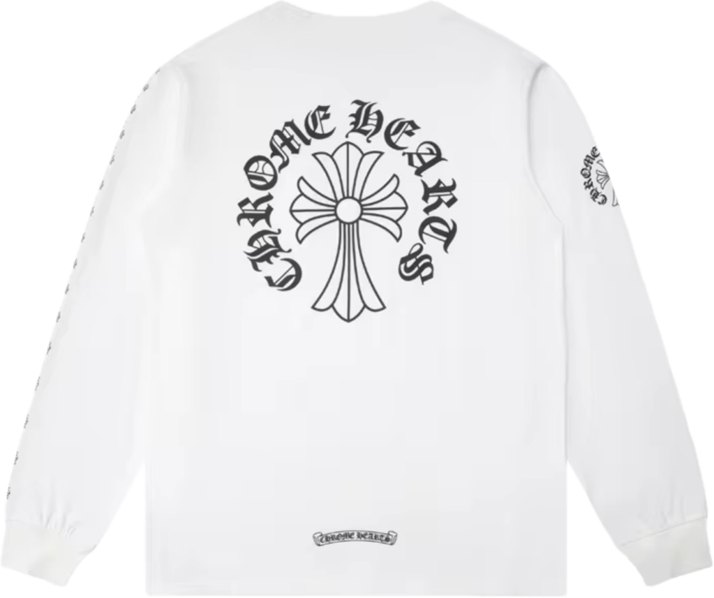 Chrome Hearts Cross Emblem Logo Long Sleeve Tee