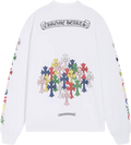 Chrome Hearts-Longsleeve Multi Color Cross Cemetary