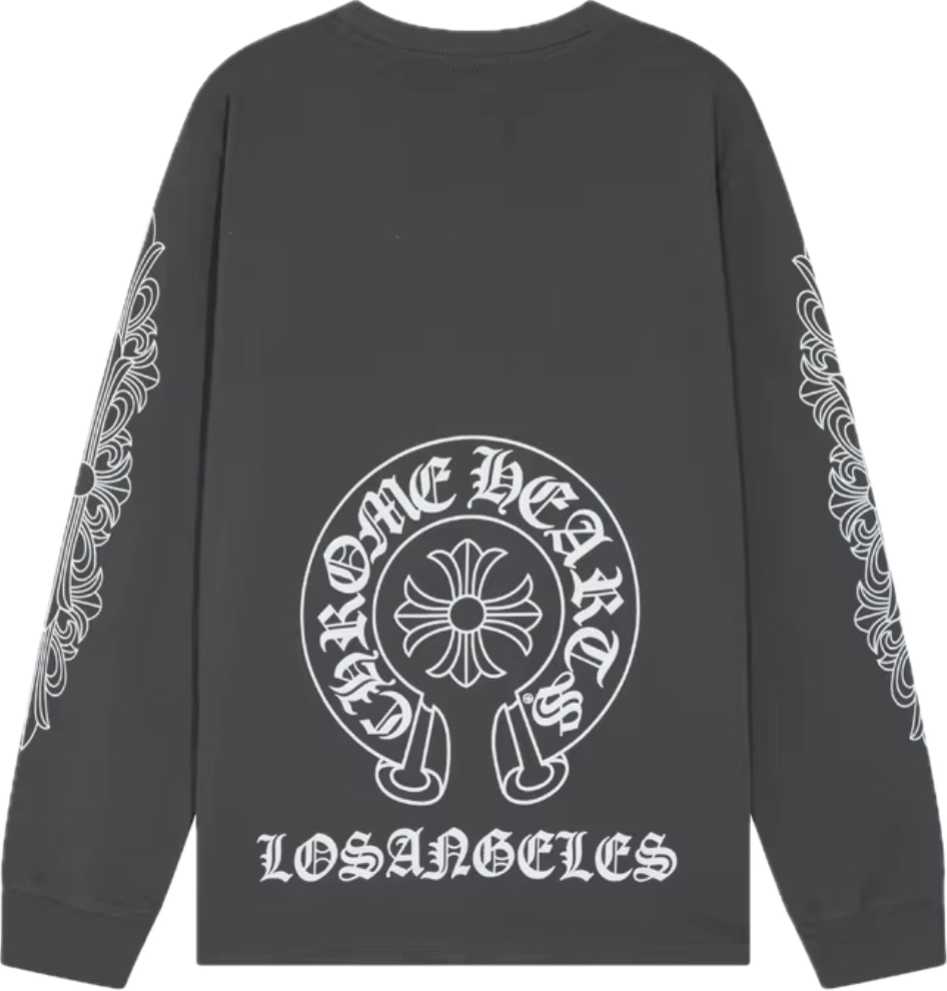 Chrome Hearts Floral Horseshoe Los Angeles exclusive GREY