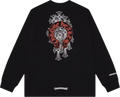Chrome Hearts Red Cross Black Longsleeve