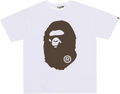 BAPE BIG APE TEE MENS (brown x white)