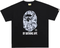 BAPE ABC CAMO BIG APE TEE MENS (black x grey)