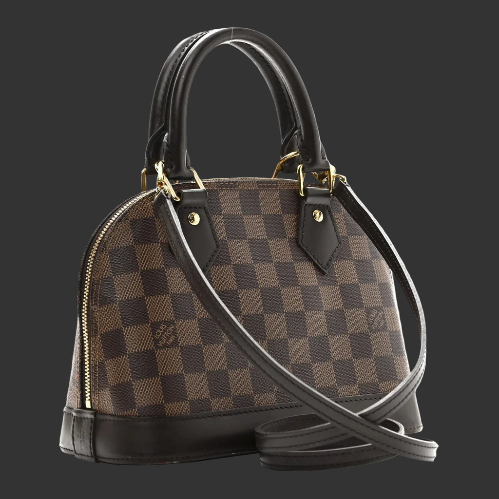Louis Vuitton “Alma BB” Style – Damier Ebène Canvas