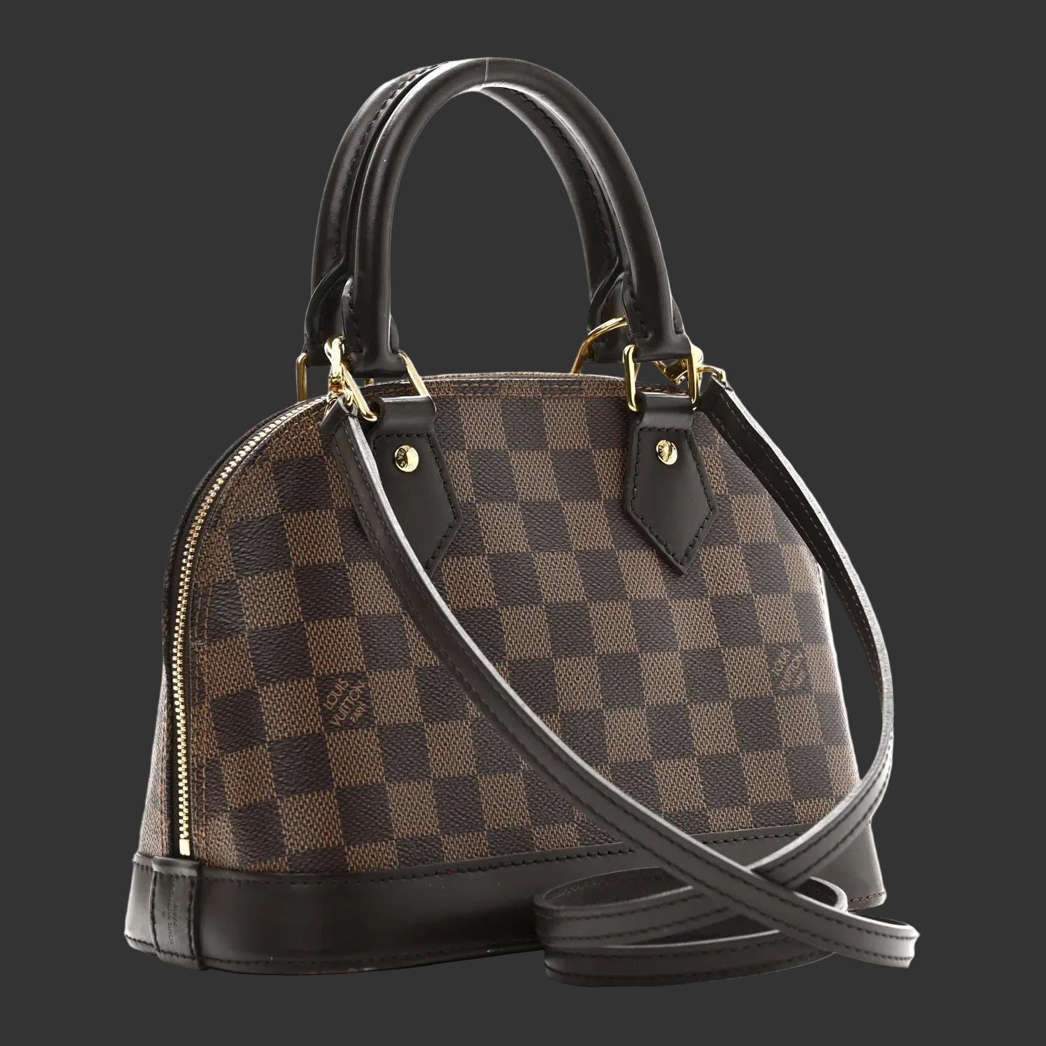 Louis Vuitton “Alma BB” Style – Damier Ebène Canvas