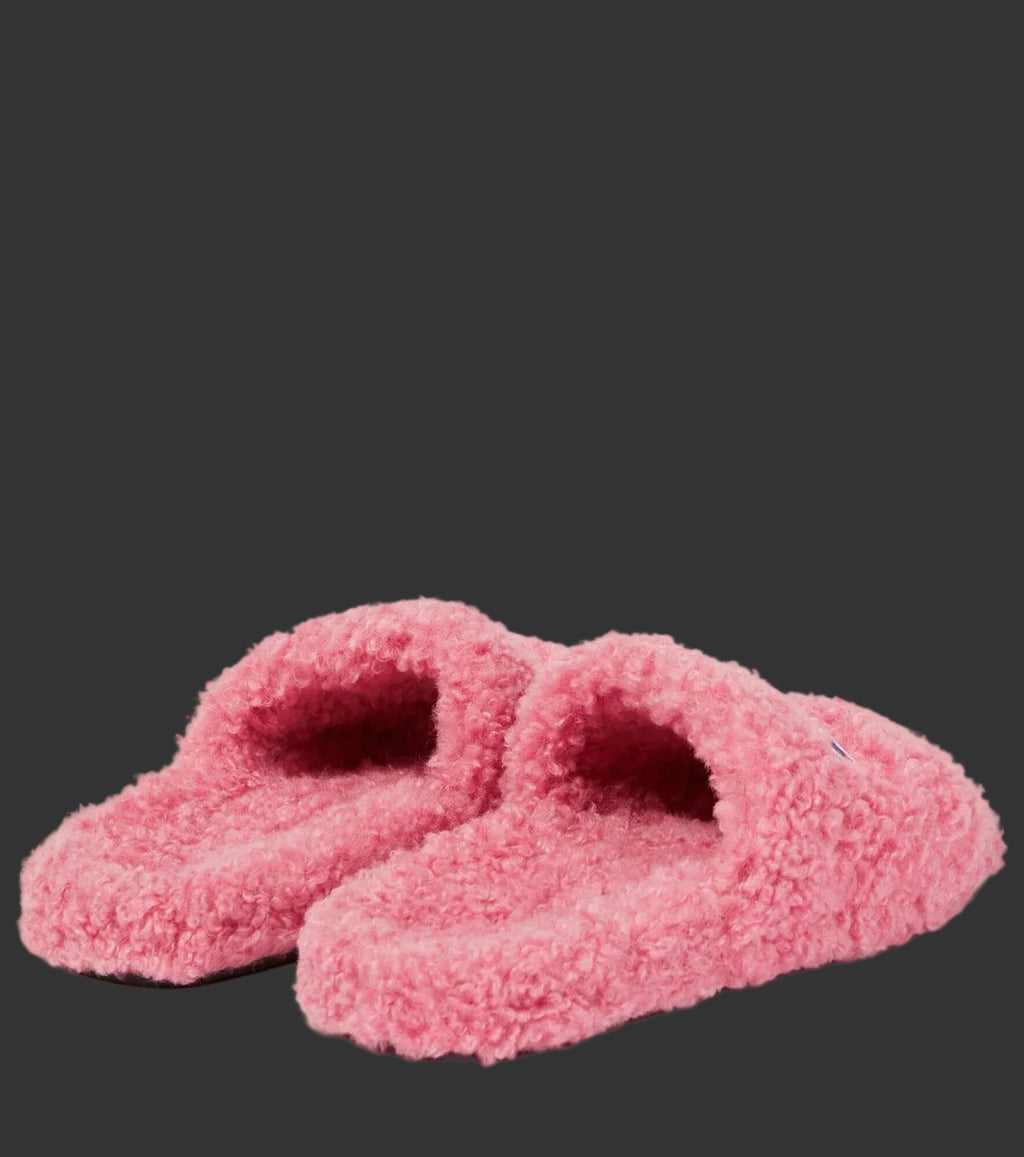 Balenciaga Fur Slides Pink