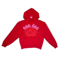 Sp5der Red 555 Web Hoodie