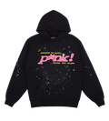 Pink v2 Hoodie Black