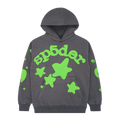 Sp5der Slate Grey Beluga Hoodie