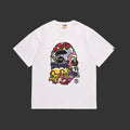 BAPE GRAFFITI BIG APE HEAD TEE (white)
