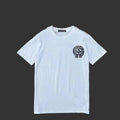 Chrome Hearts Black Dagger Scroll Pocket Tee (White)