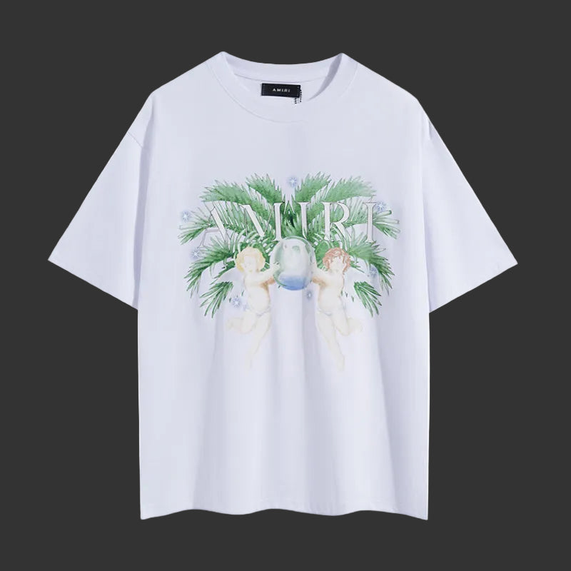 Amiri Ballroom Cherub Tee (white)