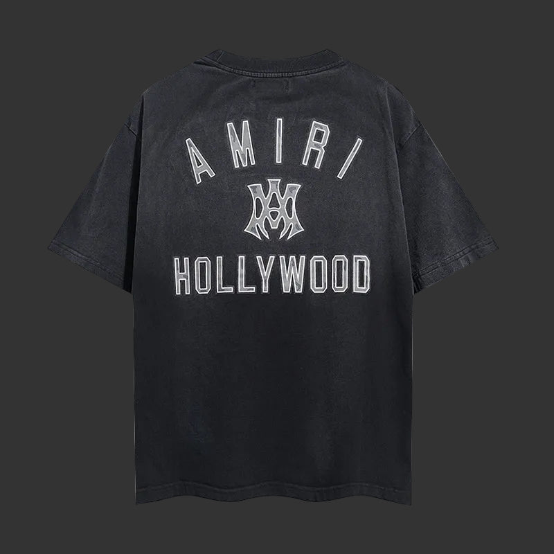 Amiri Ma Logo Faded Tee
