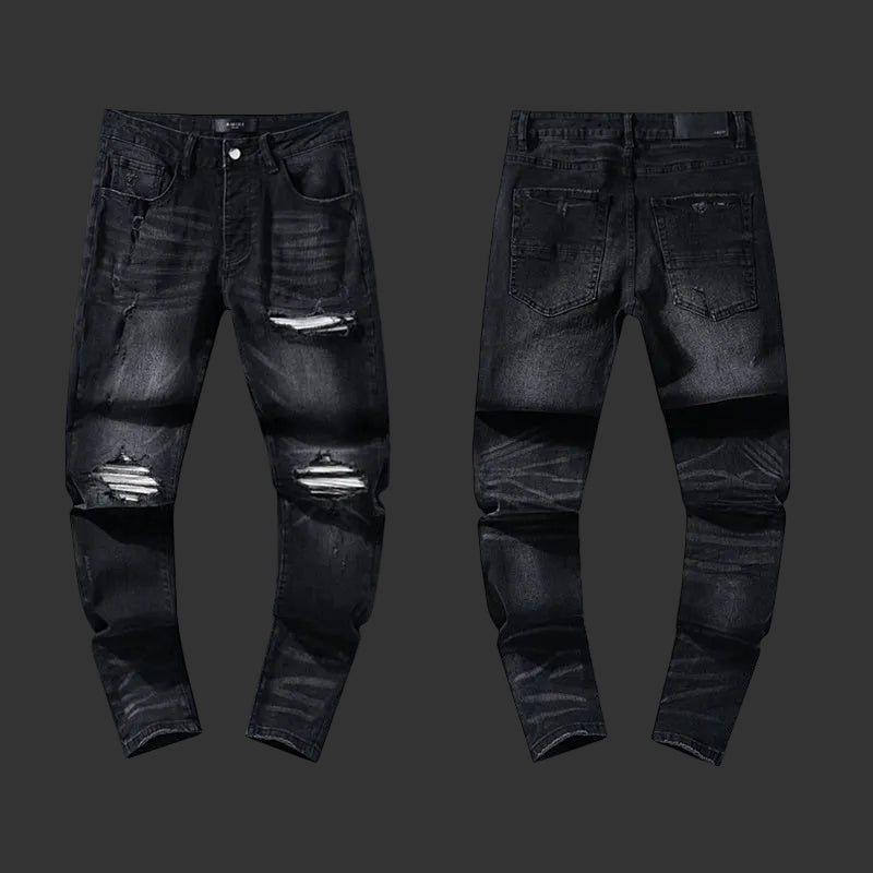Amiri Skinny MX1 Aged Black Jean
