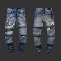 Amiri Skinny Varsity Logo Jean