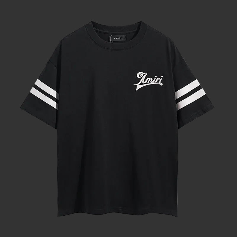 Amiri Script Stripe Jersey Tee