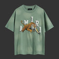 Amiri Tiger Collegiate Tee (green)