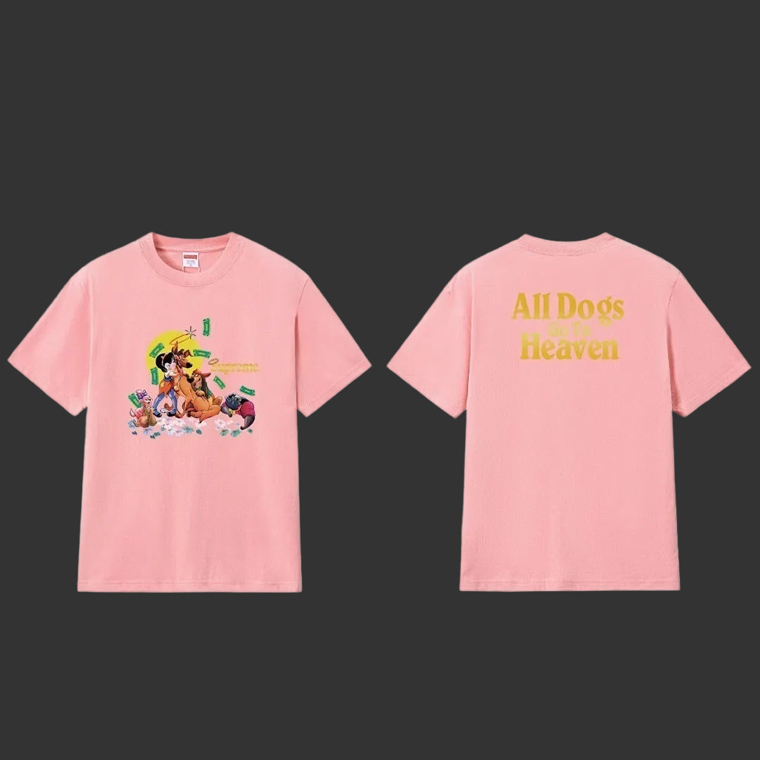 Supreme All Dogs Go To Heaven Tee