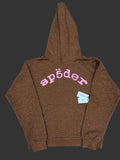 Sp5der Brown VVS Hoodie