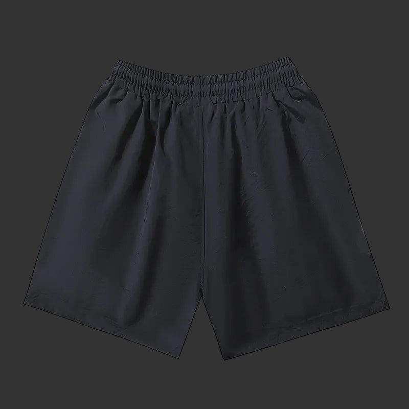 Hellstar Racing Nylon Track Shorts Black And Red