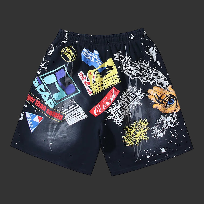Hellstar All-Over Print Shorts